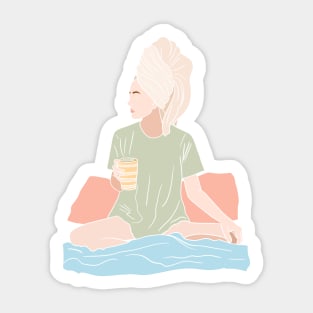 Self care moment Sticker